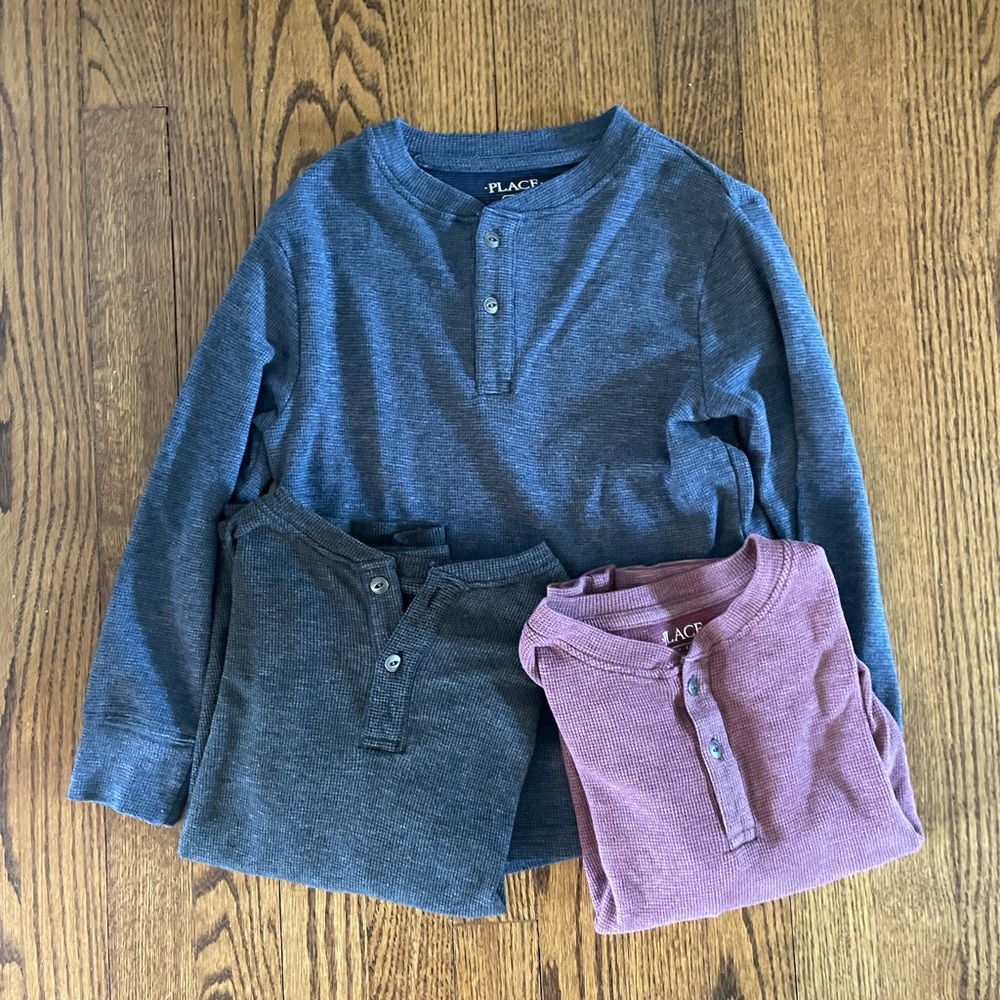 Children’s Place Boys Long Sleeve Thermals